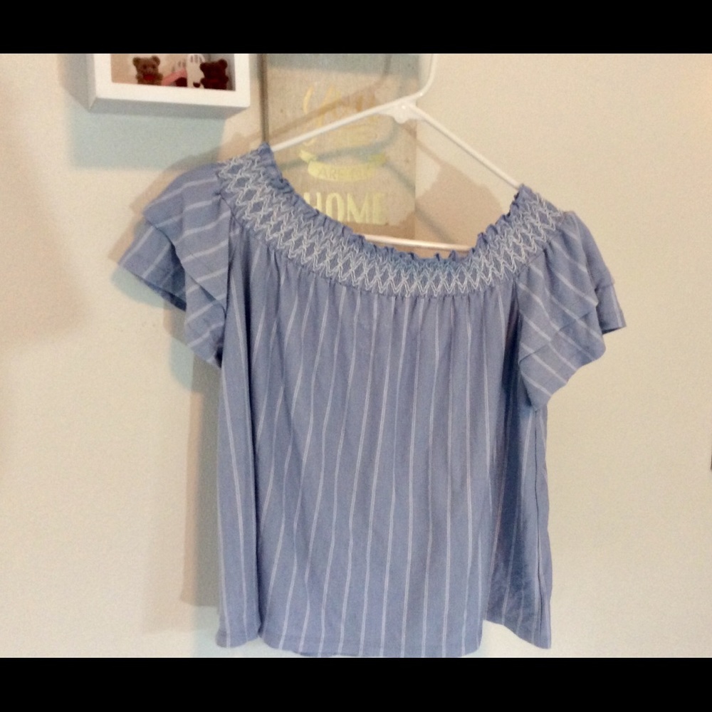 Off the shoulder normal top
